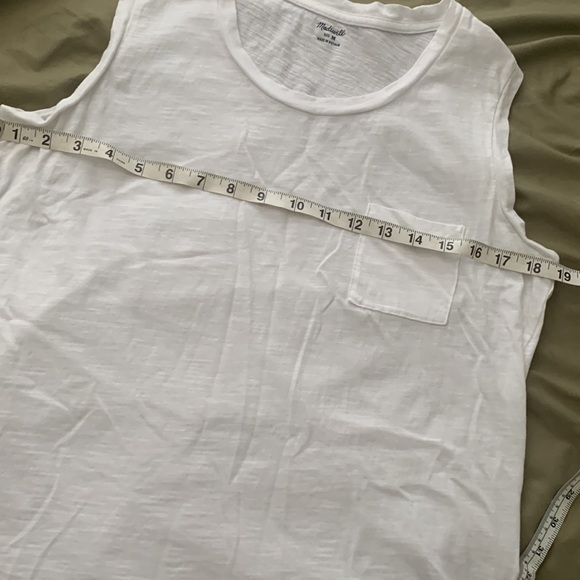 White Madewell Pocket tank - Picture 11 of 11